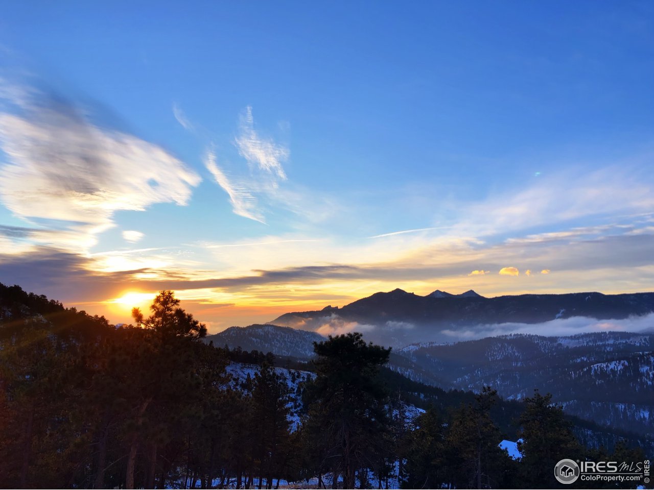 1133 Arroyo Chico Road Boulder, CO 80302 - Photo 20 of 37 a view of sunset