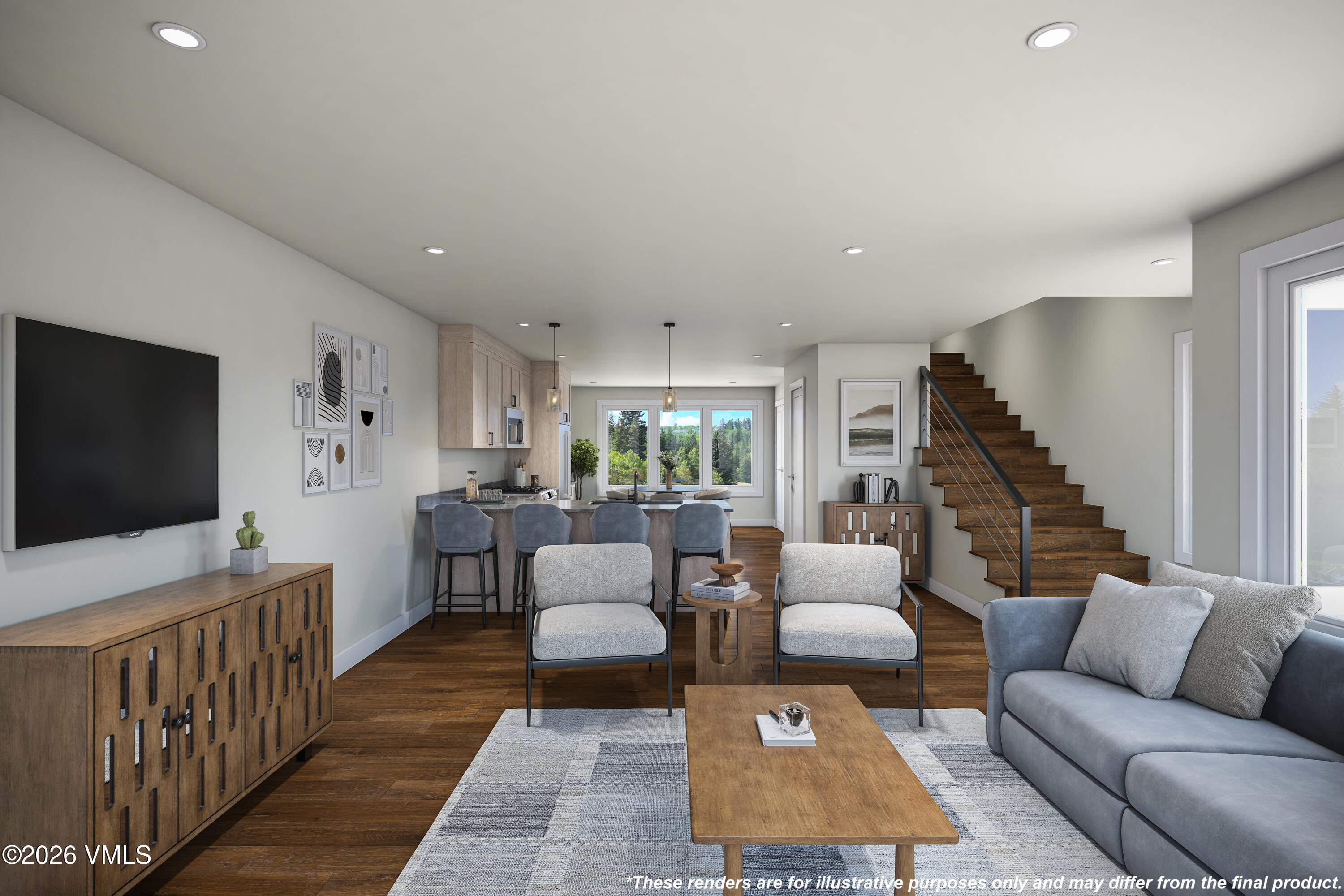 27 Belden Way Minturn, CO 81645 - Photo 1 of 4 a living room with furniture and a flat screen tv