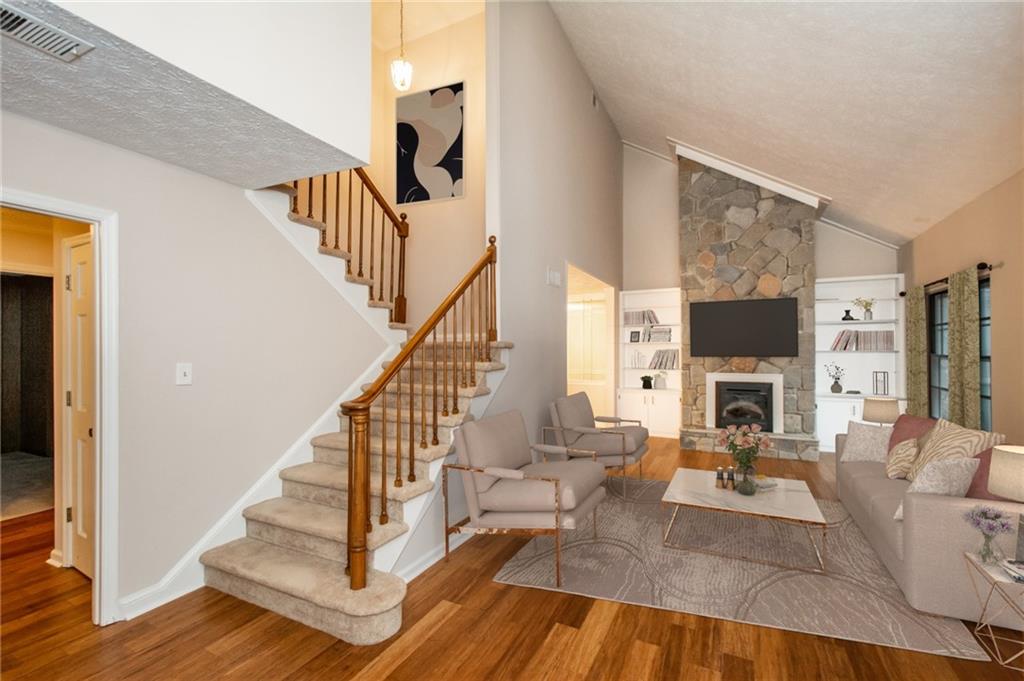 8 Westchester Square Decatur, GA 30030 - Photo 1 of 1 a view of entryway livingroom and hall with wooden floor