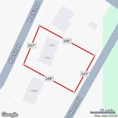 17363 Mackinaw Three Rivers, MI 49093 - Photo 37 of 37 17363 Mackinaw Dimensions