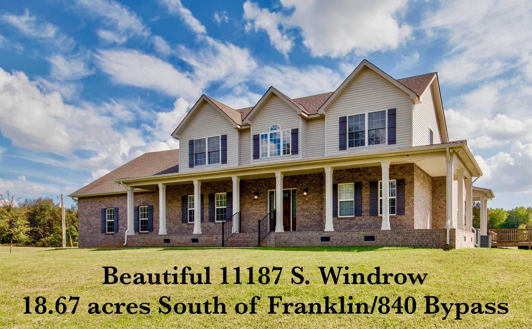 11187 South Windrow Road Rockvale, TN 37153 - Photo 1 of 26 Wow! Welcome home to a beautiful view.