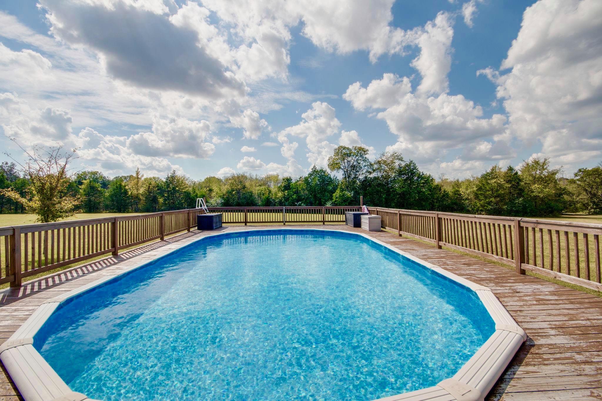 11187 South Windrow Road Rockvale, TN 37153 - Photo 23 of 26 Enjoy cooling off in this nice size pool and deck area.