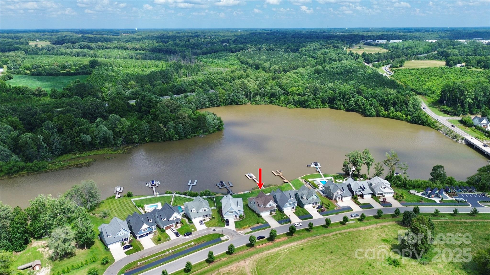 136 Preston Road Mooresville, NC 28117 - Photo 41 of 46 an aerial view of a house