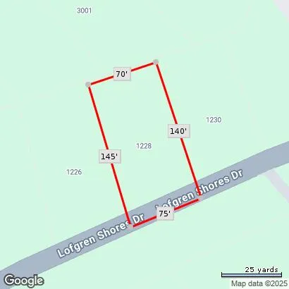 $80,000 | 1228 Lofgren Shores Drive, Cheboygan, MI 49721