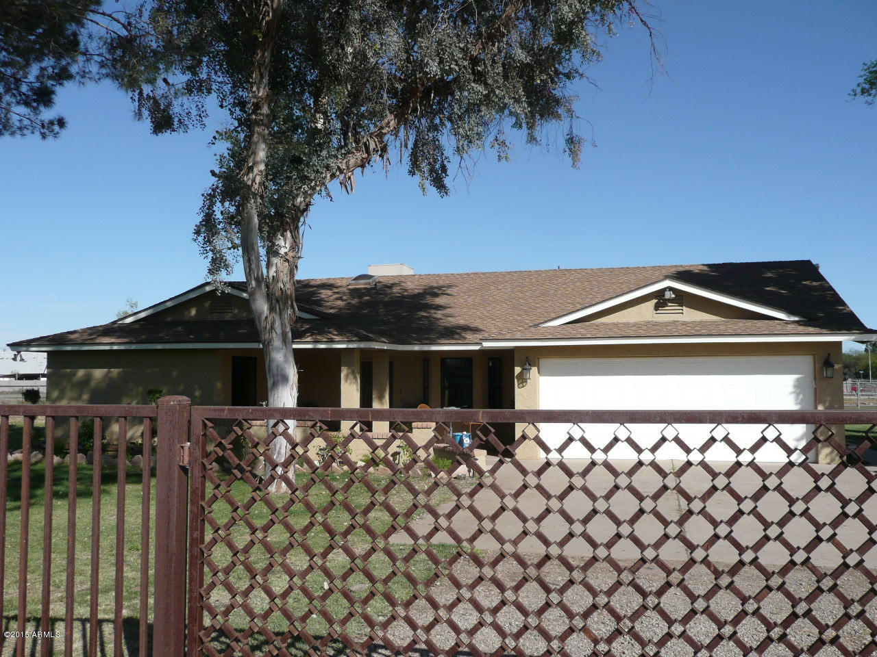 6356 West Vineyard Road Laveen, AZ 85339 - Photo 2 of 48 Gated driveway