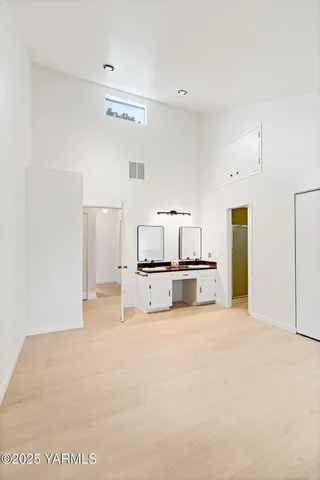 a view of a kitchen with a sink