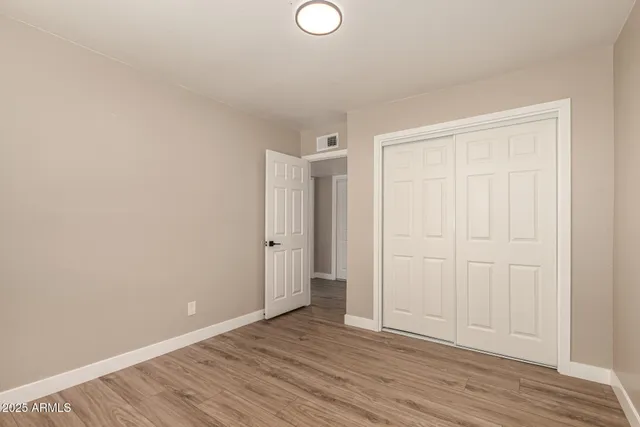wooden floor in an empty room