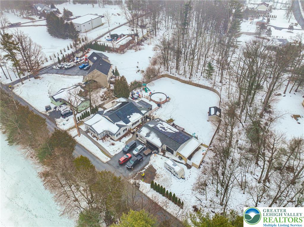 257 Hoffman Road Wind Gap, PA 18091 - Photo 47 of 52 a city view with tall trees