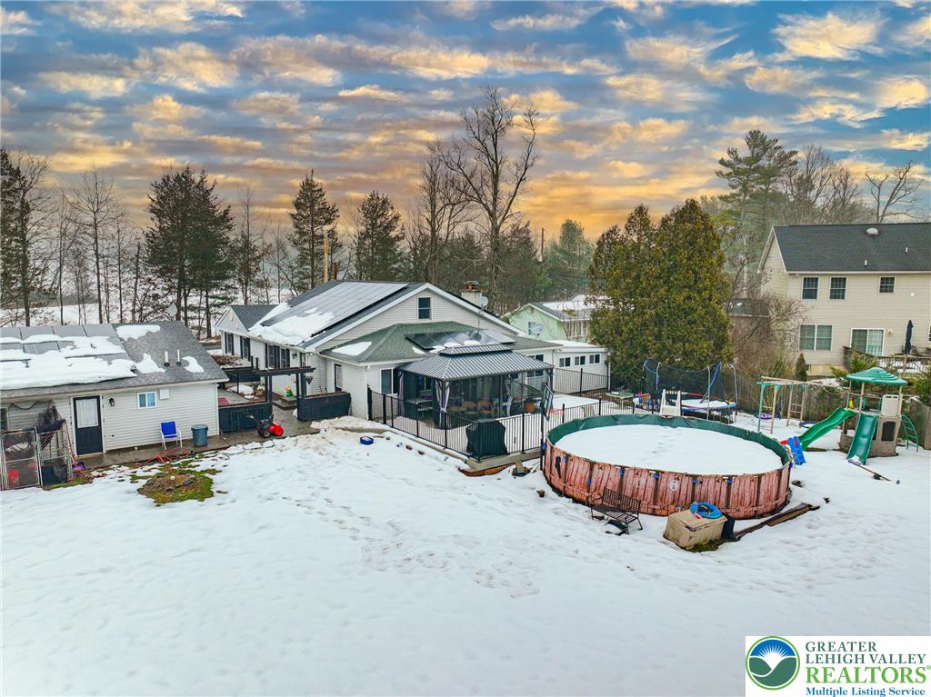 257 Hoffman Road Wind Gap, PA 18091 - Photo 49 of 52 a view of residential houses with yard and entertaining space