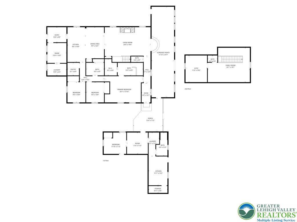 257 Hoffman Road Wind Gap, PA 18091 - Photo 50 of 52 a picture of floor plan