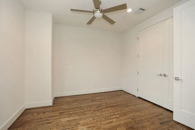 wooden floor in an empty room