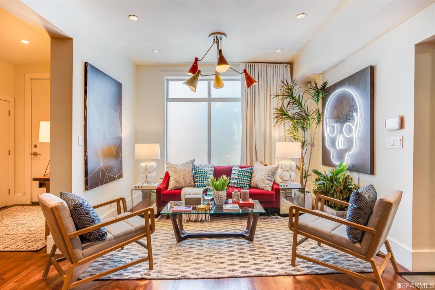 275 Shipley San Francisco, CA 94103 - Photo 44 of 95 a living room with furniture and a large window