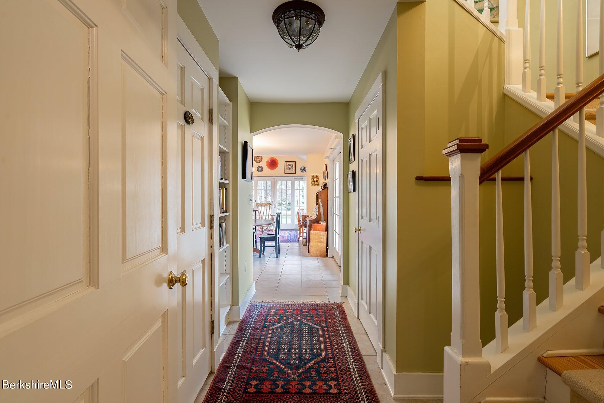 78 Mountain Road South Egremont, MA 01258 - Photo 9 of 34 a view of hallway with wooden floor and stairs