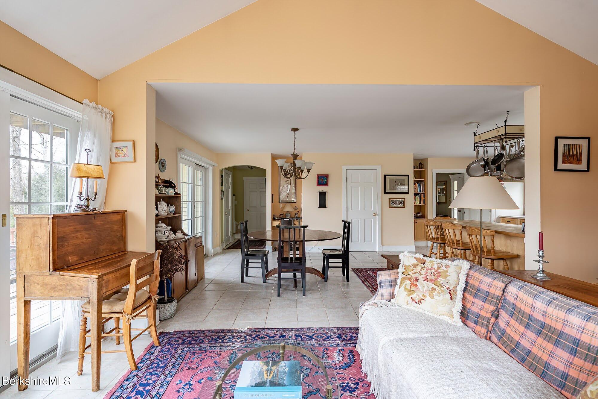 78 Mountain Road South Egremont, MA 01258 - Photo 10 of 34 a living room with furniture wooden floor and a rug