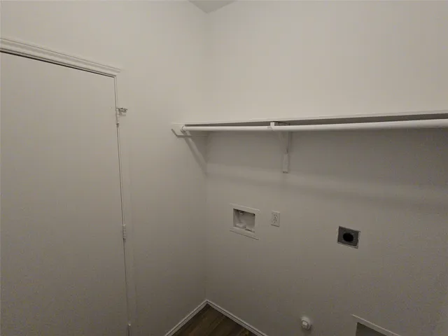 a close up view of racks on the wall