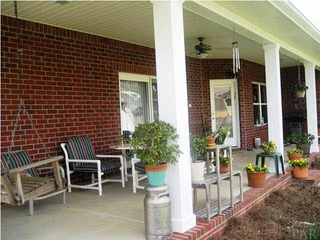 2060 Stallion Road Cantonment, FL 32533 - Photo 24 of 24 LARGE COVERED VERANDA 45X10.