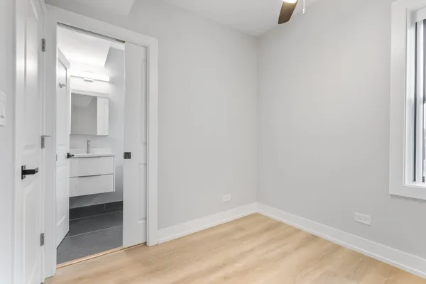 a view of empty room
