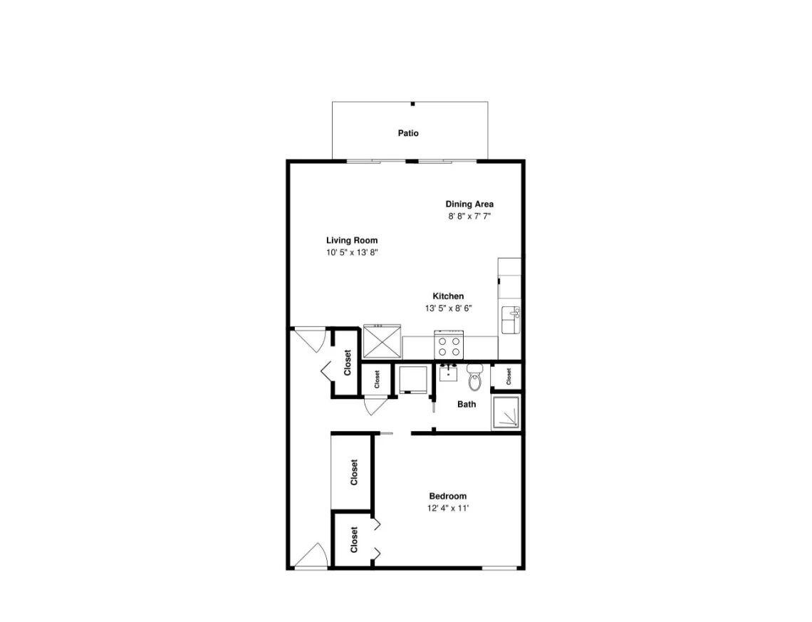 81 South Orange Street, Unit 102 Inlet Beach, FL 32461 - Photo 24 of 24 Floor Plan