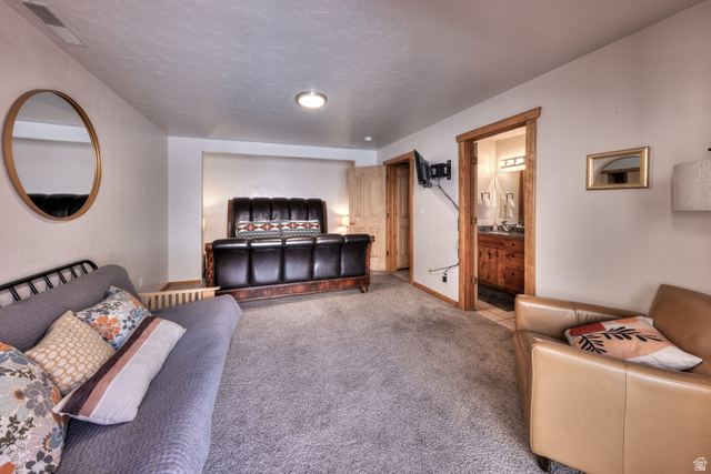 3461 Westwater Road, Unit 6 Moab, UT 84532 - Photo 14 of 33 Bedroom featuring carpet floors and ensuite bathroom