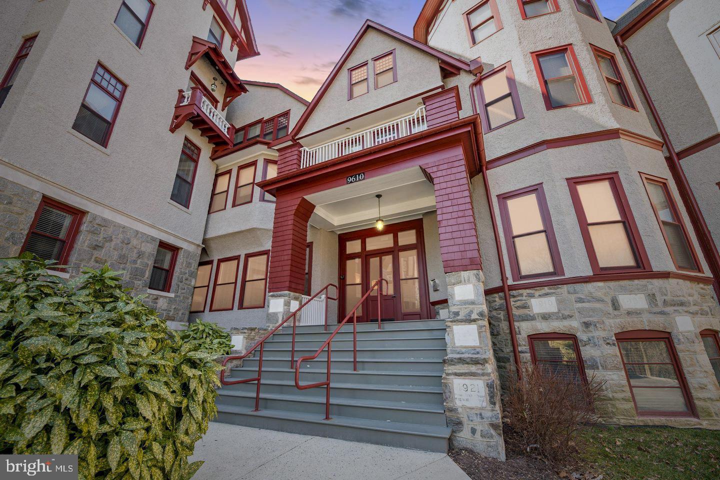 front view of a building