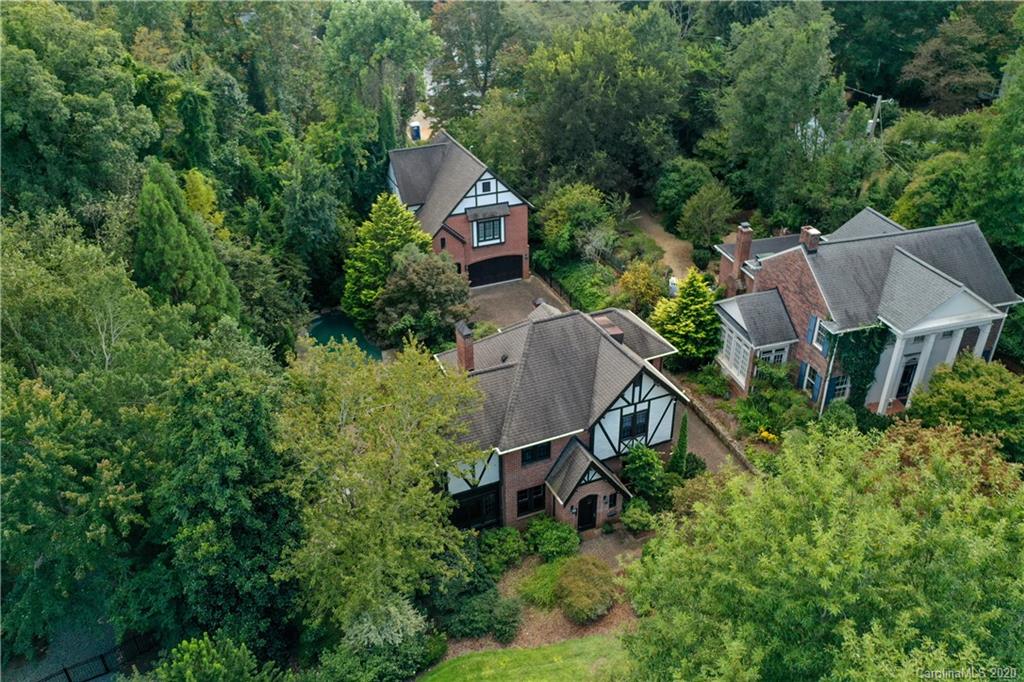 2120 Malvern Road Charlotte, NC 28207 - Photo 2 of 46 an aerial view of a house with yard and outdoor seating