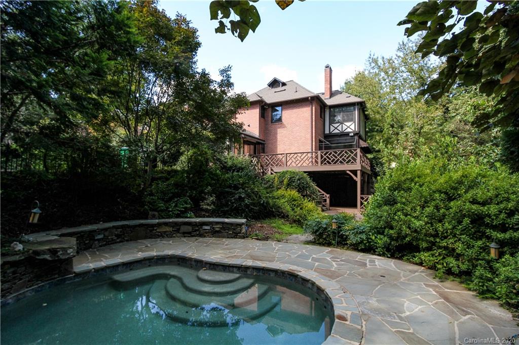 2120 Malvern Road Charlotte, NC 28207 - Photo 42 of 46 a house view with a swimming pool