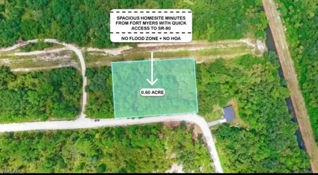 a view of a sign in a garden