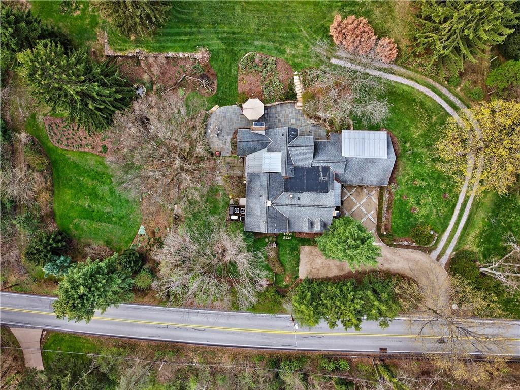 321 Fairview Road Pittsburgh, PA 15238 - Photo 48 of 50 an aerial view of a house with garden space and street view