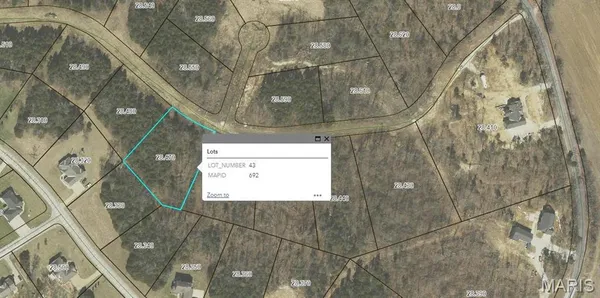 $65,000 | Lot #43 Scarlet Oak Loop, Villa Ridge, MO 63089