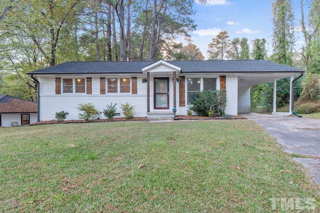 2613 Elmhurst Circle Raleigh, NC 27610 - Photo 3 of 29 front view of a house with a yard