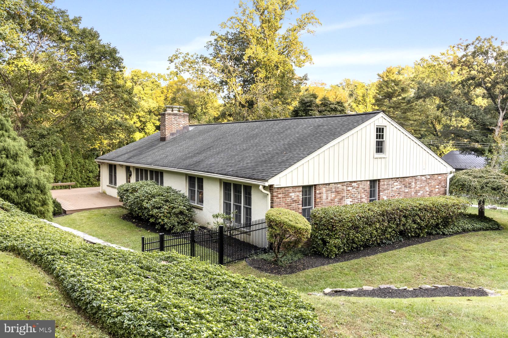 237 Gulph Creek Road Wayne, PA 19087 - Photo 22 of 25 a house view with a garden space