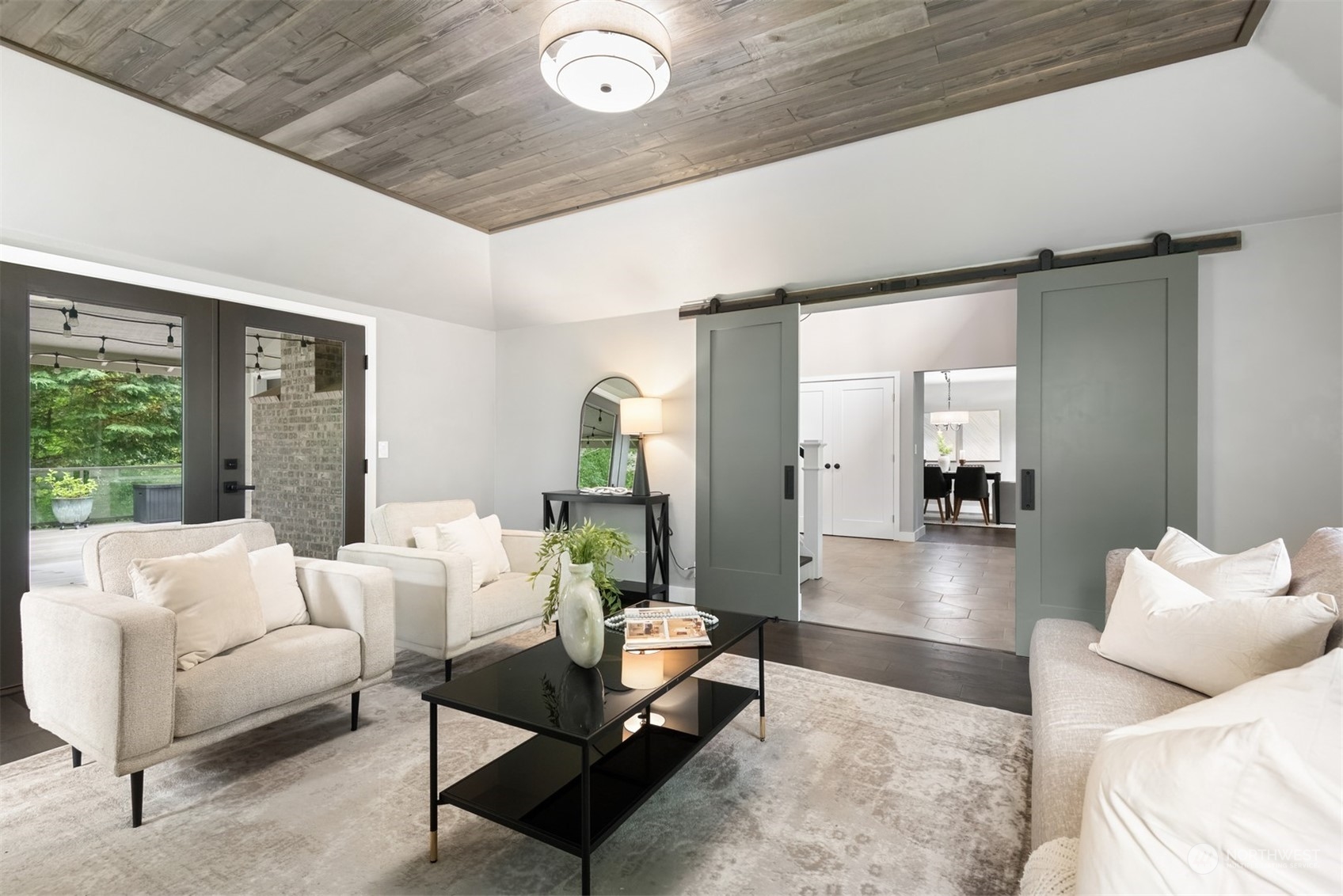 24327 Lockwood Road Bothell, WA 98021 - Photo 5 of 40 a living room with furniture and wooden floor