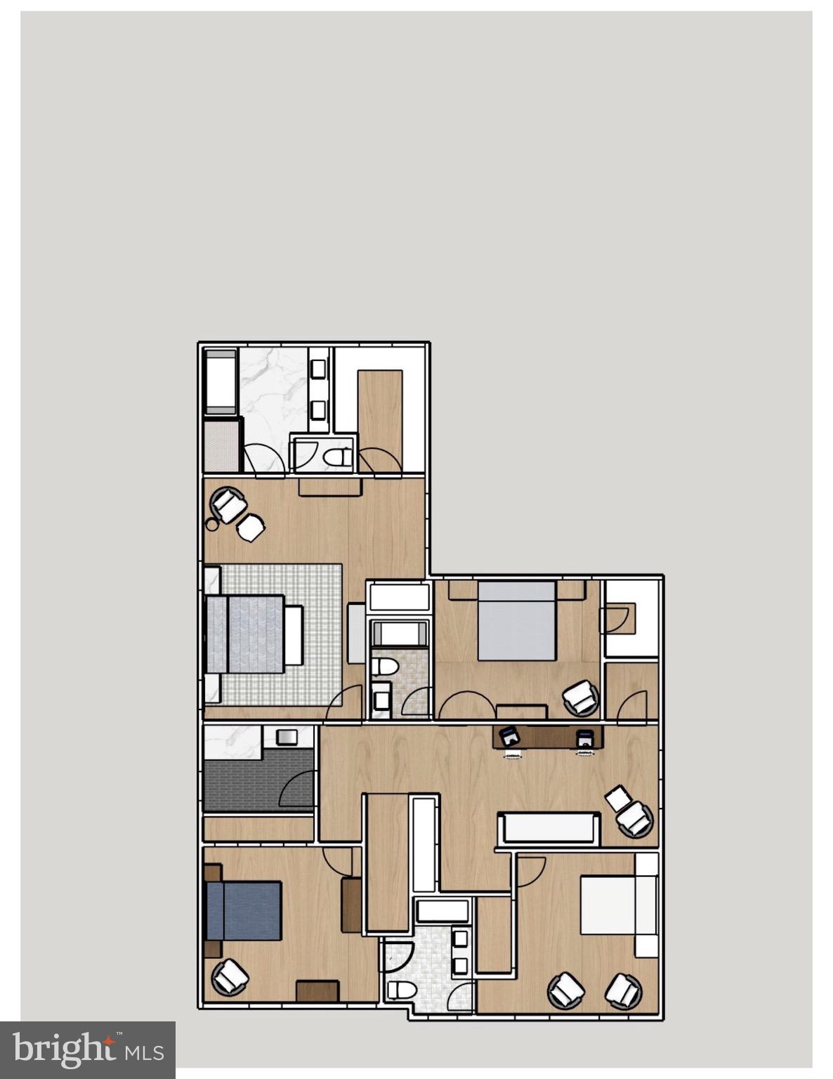 527 Bay View Point Drive Edgewater, MD 21037 - Photo 18 of 18 Upper level floorplan