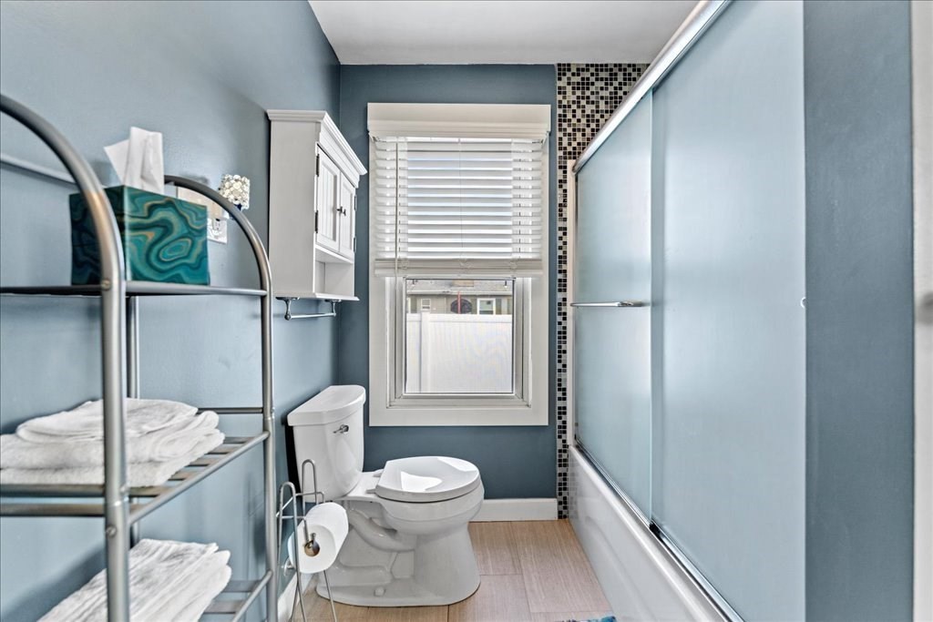 11 Mary Street Springfield, MA 01118 - Photo 12 of 42 a bathroom with a toilet and a shower