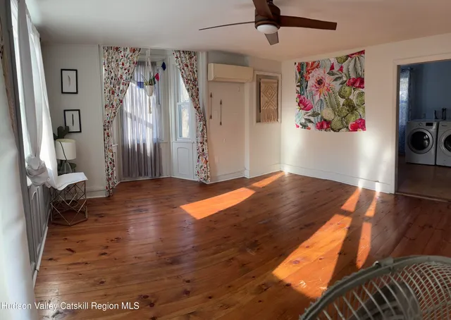 a view of a living room