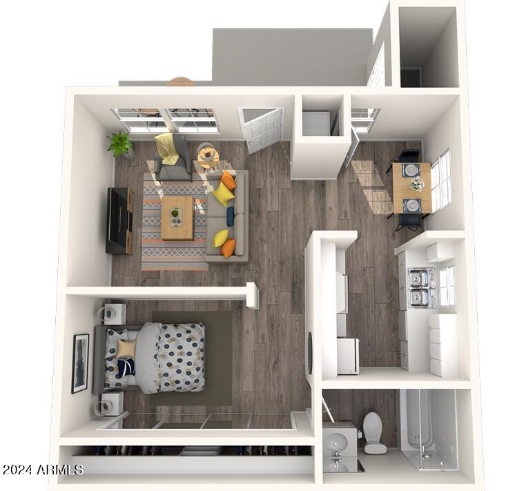 1311 West Baseline Road Tempe, AZ 85283 - Photo 13 of 13 Studio Floorplan