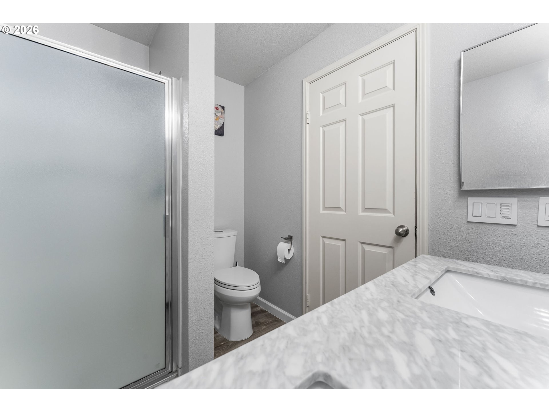 1816 Southeast Cutter Lane Vancouver, WA 98661 - Photo 27 of 43 a bathroom with a toilet and a sink