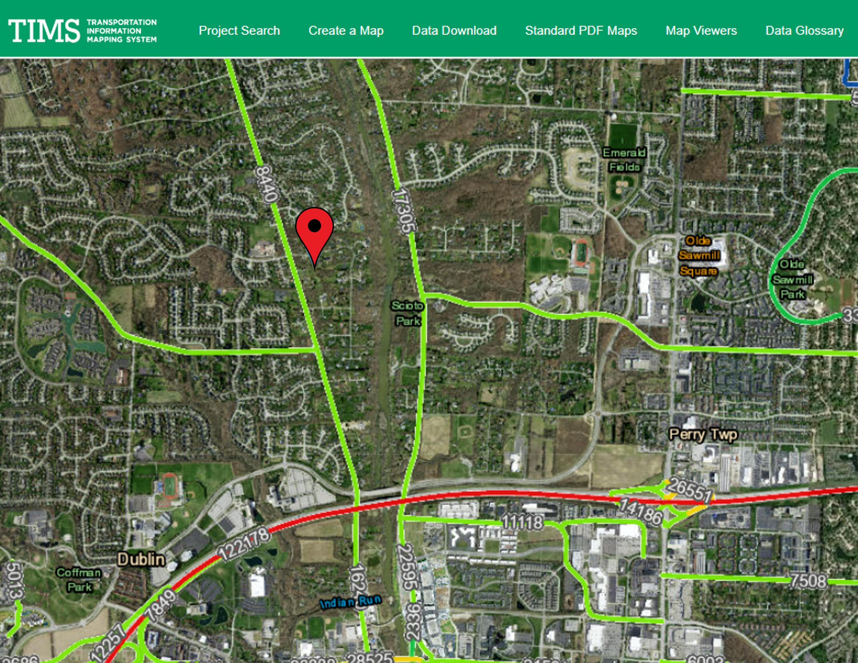 0 Dublin Road Dublin, OH 43017 - Photo 6 of 6 Traffic Map