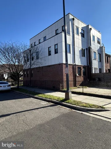 a view of a building with street