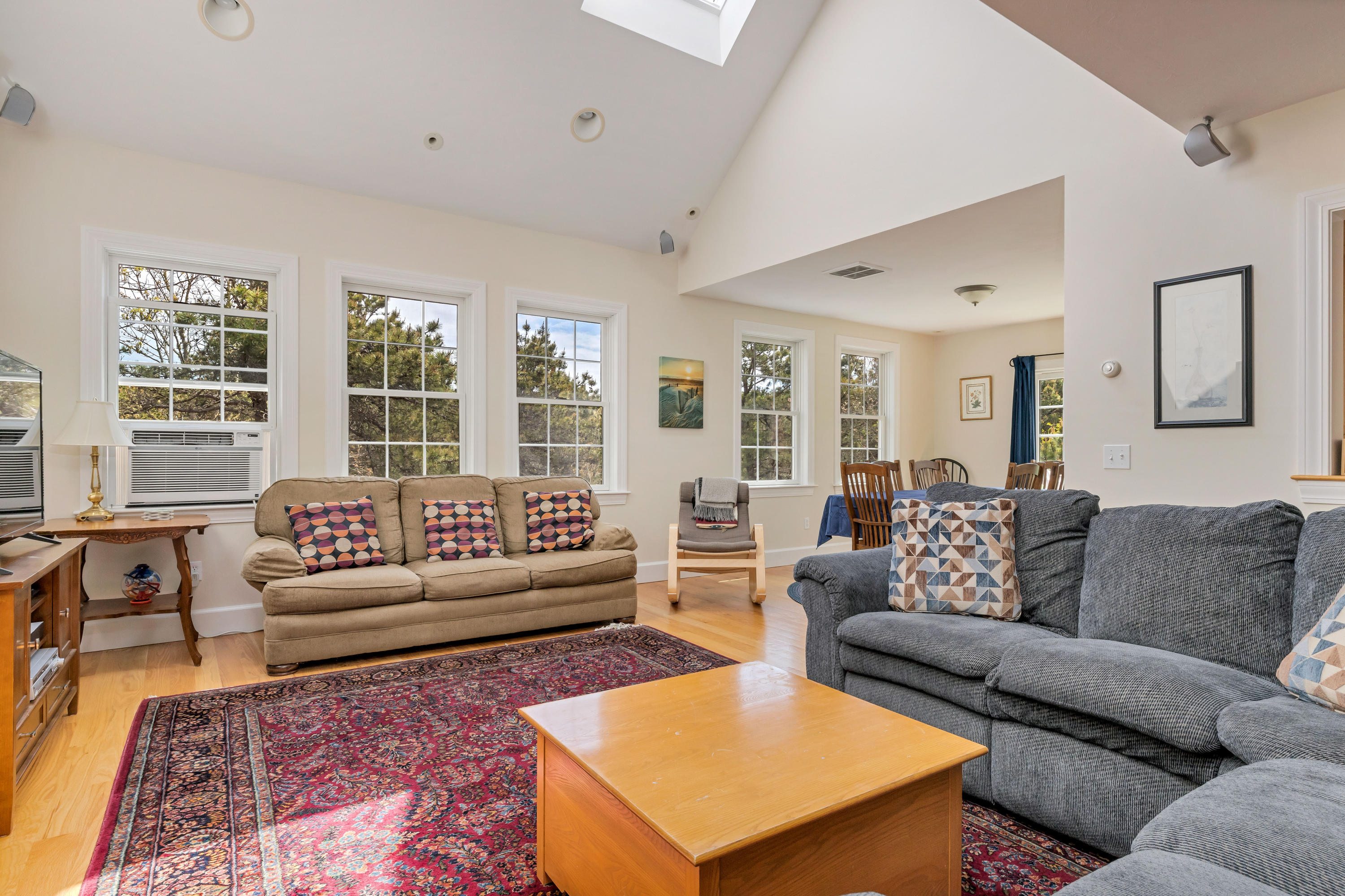 39 South Highland Road Truro, MA 02666 - Photo 15 of 46 a living room with furniture and a rug