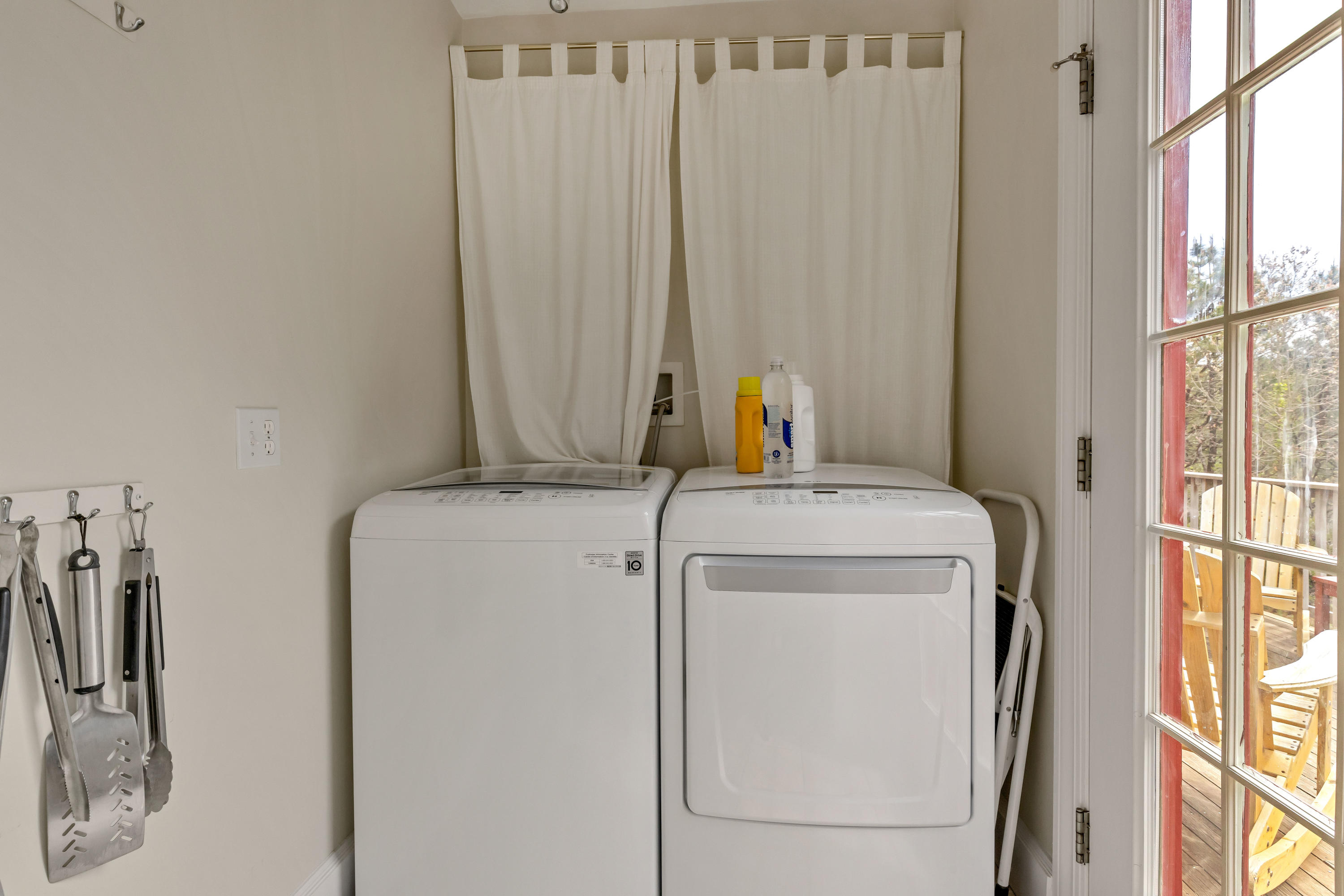39 South Highland Road Truro, MA 02666 - Photo 34 of 46 a utility room with dryer and washer
