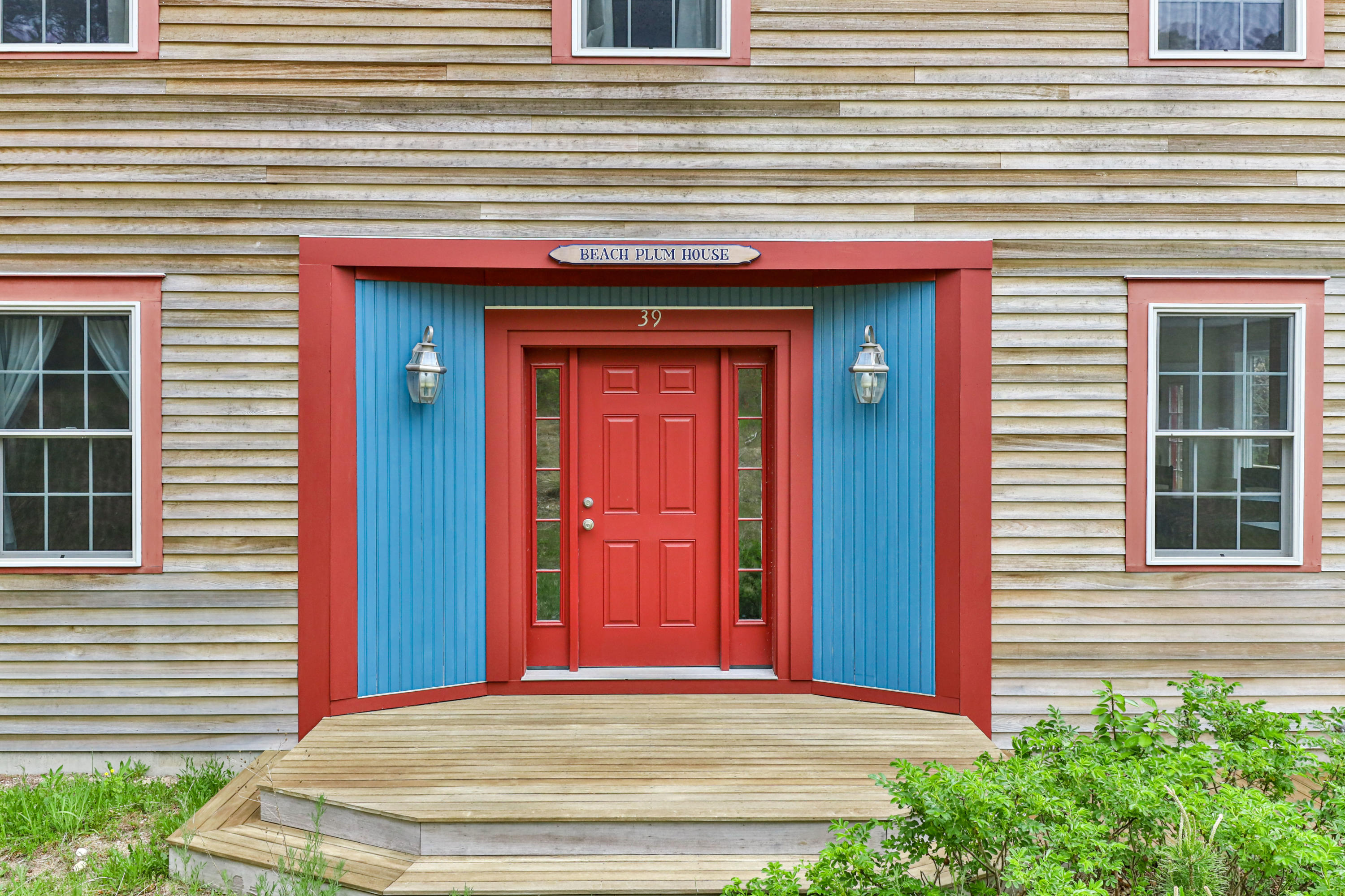 39 South Highland Road Truro, MA 02666 - Photo 5 of 46 a view of a house with front door and brick walls