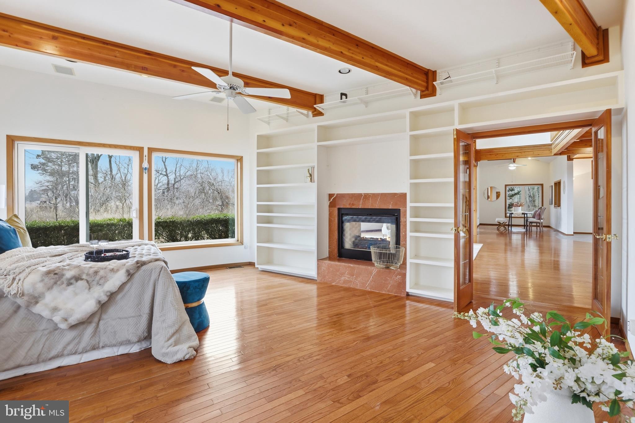 5931 Tyler Road Deale, MD 20751 - Photo 32 of 77 a living room with furniture and a fireplace