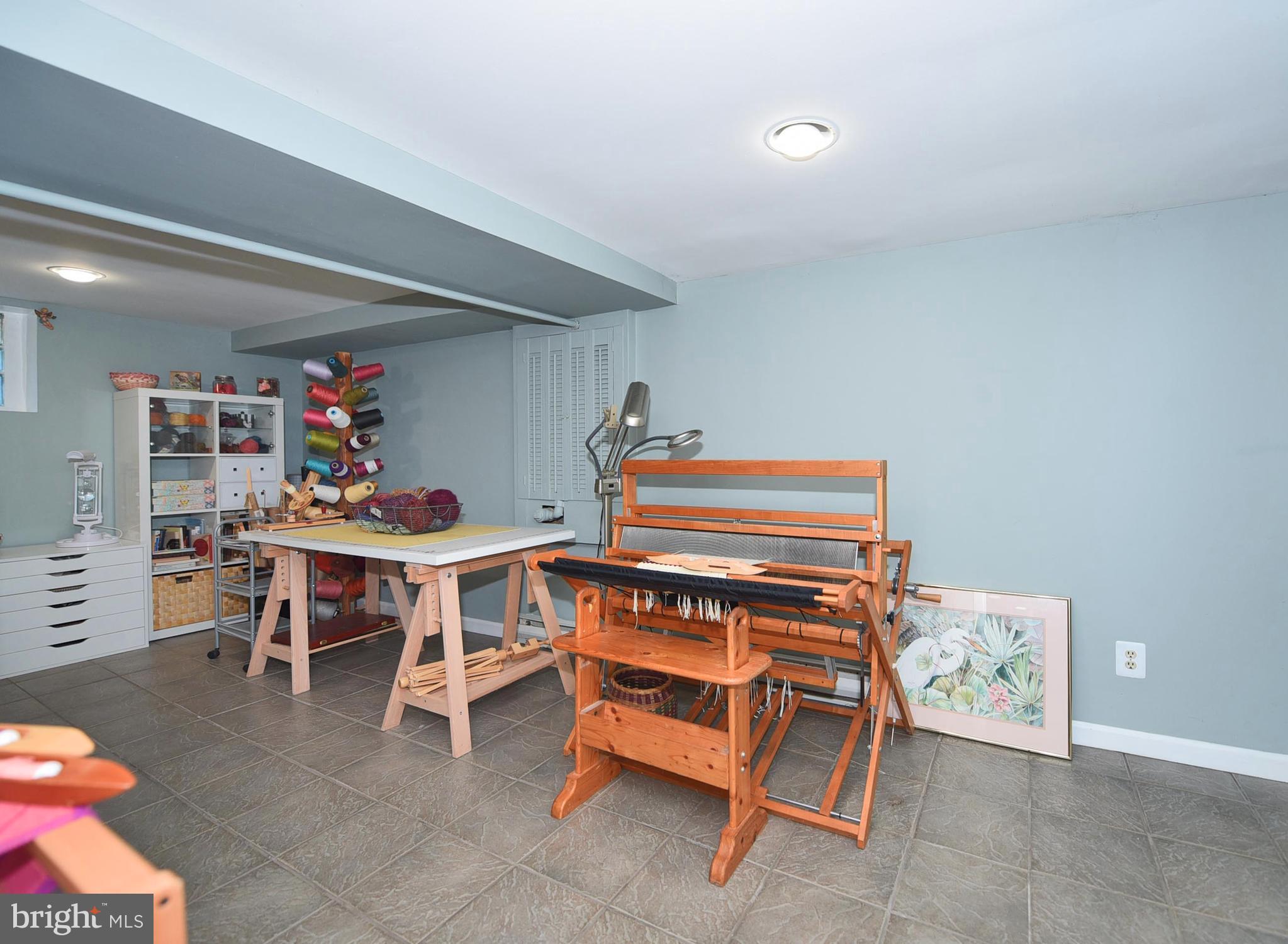 709 Hollen Road Baltimore, MD 21212 - Photo 23 of 30 Lower Level Weaving Studio - Make it Your Own Room