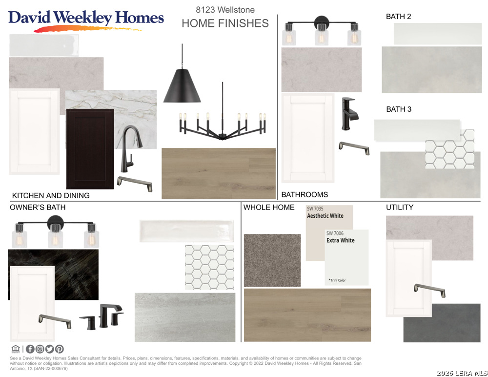 8123 Wellstone Schertz, TX 78154 - Photo 2 of 16 a picture of a floor plan