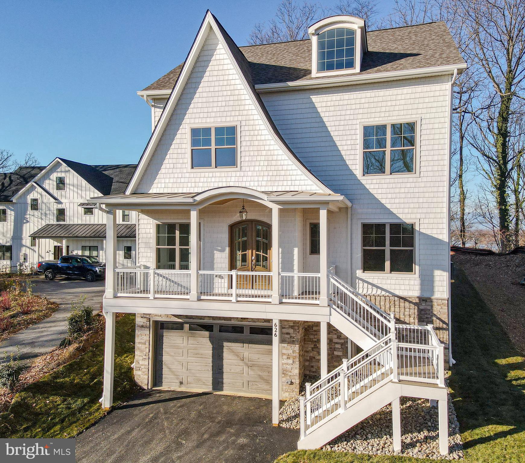 626 A Old County Road Severna Park, MD 21146 - Photo 2 of 52 a front view of a house with a balcony