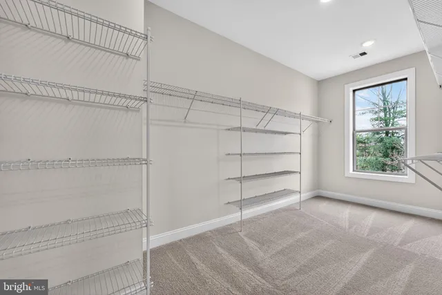 a view of empty room