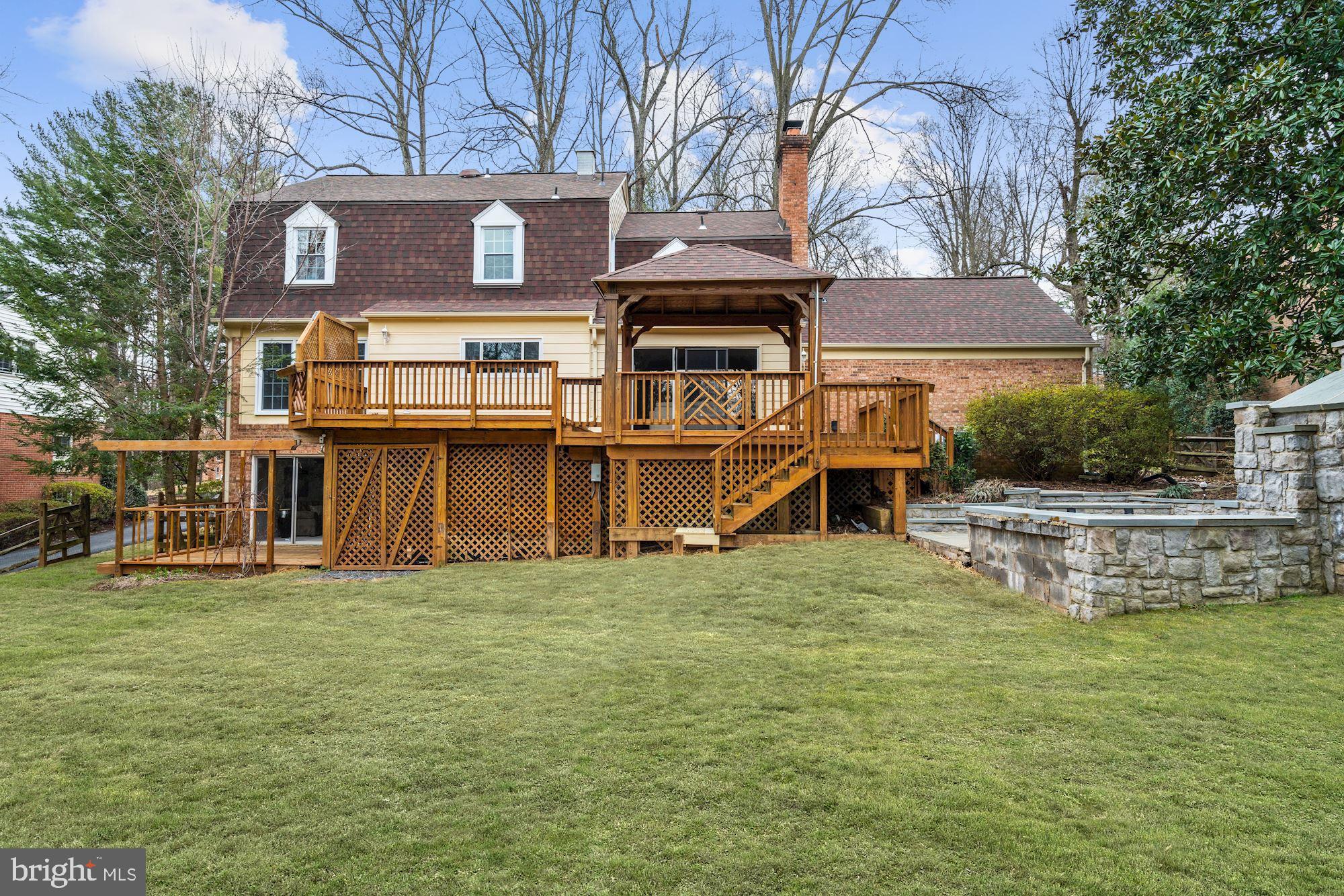 11908 Hunting Ridge Court Potomac, MD 20854 - Photo 30 of 36 Rear Exterior