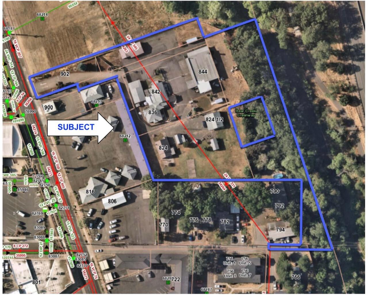824 North Riverside Avenue Medford, OR 97501 - Photo 1 of 14 Aerial Map - N. Riverside