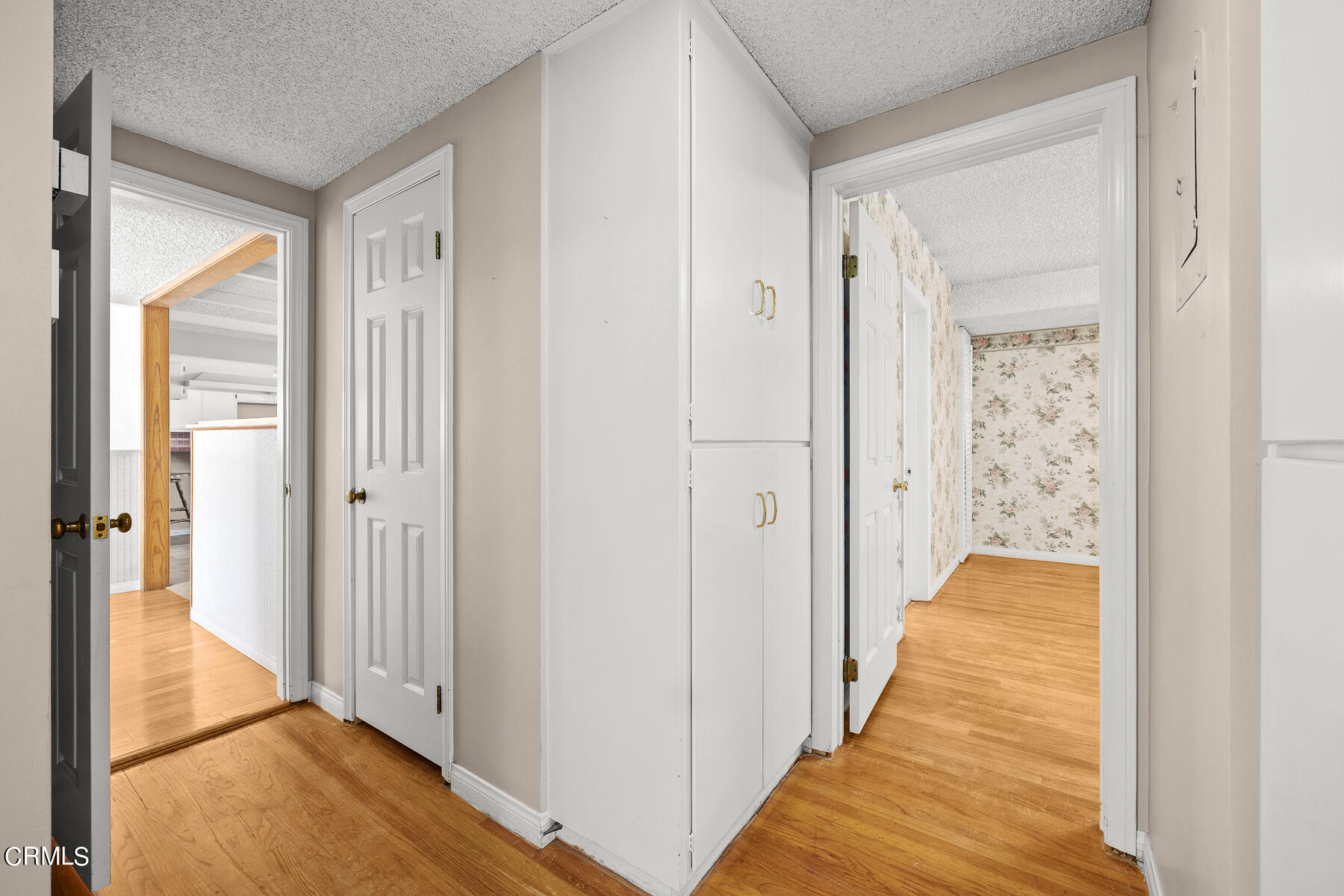 1321 South Eighth Avenue Arcadia, CA 91006 - Photo 15 of 47 a view of a hallway with wooden floor and staircase